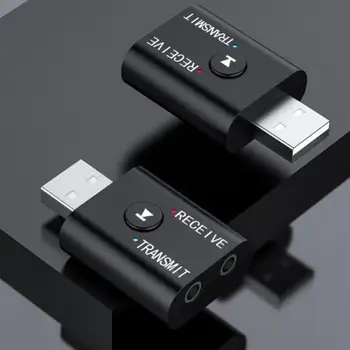 Беспроводной передатчик приема BT 2 В 1 3,5 мм Разъем Aux Адаптер USB 5,0 Аудио Усилитель для ПК ТВ Ноутбук Динамик Гарнитура