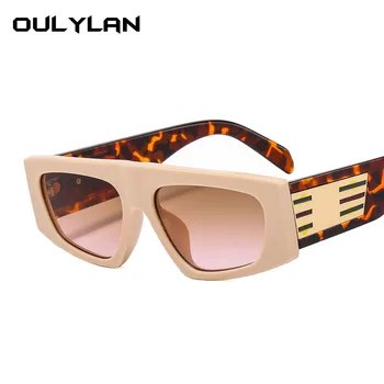  Женские роскошные солнцезащитные очки OULYLAN Square Оверсайз, очки в большой оправе, классические винтажные очки для водителей UV400 для женщин