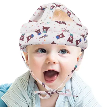  Защита головы ребенка, Легкий Защитный шлем для детских голов, Регулируемые Хлопковые шапочки для защиты головы, Шлем для защиты головы ребенка