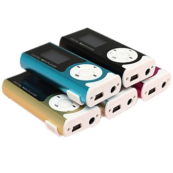  МИНИ-USB-плеер MP3-плеер с ЖК-экраном 16 ГБ mini SD TF карты