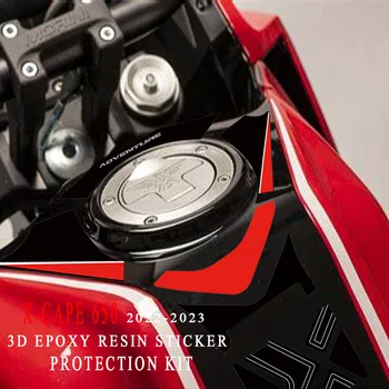 Для Moto Morini X-CAPE 650 2022 2023 НОВАЯ наклейка 2023 X cape 650 Мотоциклетная 3D наклейка из эпоксидной смолы Защитный комплект