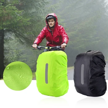  Дождевик для рюкзака, водонепроницаемый камуфляжный, тактический, для пеших прогулок, Пылезащитный, УФ-защита, Ночной Светоотражающий дождевик