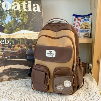  Японский рюкзак для отдыха, рюкзаки большой емкости, компьютерные сумки для учащихся младших классов средней школы и студентов, рюкзак для ноутбука