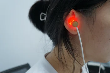 Лазерная терапия ушного канала Для лечения среднего отита Внезапной глухоты Физиотерапевтический инструмент LLLT облучение 650 нм