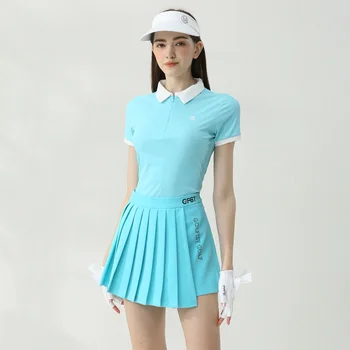  Женская юбка для гольфа Golfist с шортами, быстросохнущие спортивные юбки-скорты, теннисная юбка с высокой талией для женщин