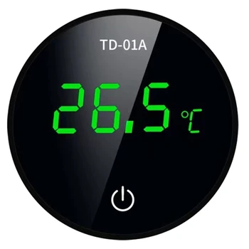  Аквариумный светодиодный термометр Беспроводной Перезаряжаемый Аквариумный цифровой термометр
