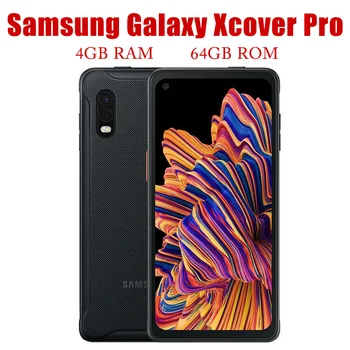 Samsung Galaxy Xcover Pro G715 Оригинальный Разблокированный 6,3-дюймовый восьмиядерный 4 ГБ ОЗУ 64 ГБ ПЗУ 25 Мп Отпечаток пальца Android Мобильный Телефон
