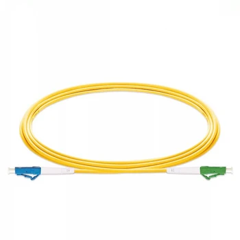  Гибкий провод оптического волокна LC/UPC-LC/APC Симплексный, Диаметр 3 мм, Однорежимный Шнур, длина 1 М, 2 М, 3 М или допускающий изготовление на заказ