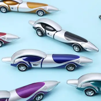  Забавный дизайн новинки, шариковая ручка в форме автомобиля, Офисная детская игрушка, подарок, прямая поставка