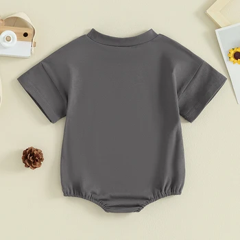  Дерзкая летняя одежда для маленькой девочки, футболка с коротким рукавом, комбинезон с пузырьками, боди, милый детский наряд
