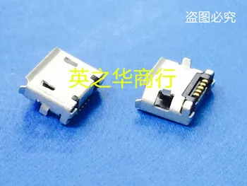  30шт оригинальная новая Розетка Micro USB Micro5p/F/Pin 5.9 Сзади с Точкой Припоя Без Столба