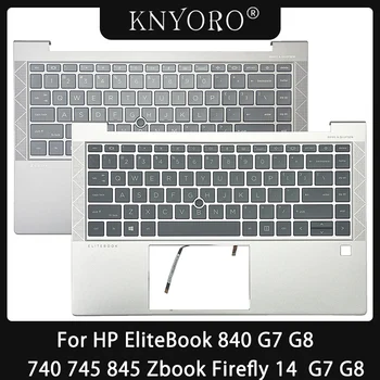  Оригинальная Подставка для Рук HP EliteBook 840 G7 Zbook Firefly 14 740 745 845 G7 Верхняя Крышка Верхний Регистр с американской Клавиатурой С подсветкой
