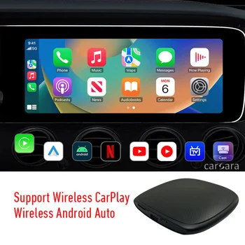  Оптовый Изготовленный на заказ Android Auto Multimedia Box Портативный Автомобильный ТВ-адаптер YouTube Netflix Video Steaming Box Беспроводной Модуль CarPlay
