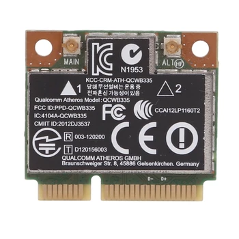  L43D Half Mini PCIe PCI-express Беспроводная карта WIFI WLAN BT4.0 для HP Atheros QCWB335