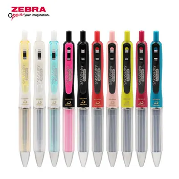 1 шт. Гелевая ручка ZEBRA JJZ49 SARASA Dry AirFit с защитой от усталости на воздушной подушке 0,5 мм, Сменный мягкий держатель, Нажимная Черная водная ручка