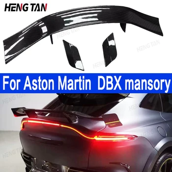  Для Aston Martin DBX mansory Высококачественный сухой карбоновый утконос задний спойлер крыло гоночный багажник сплиттер крыла Обвес