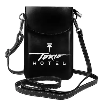  Сумка через плечо Tokio Hotel BillKaulitz Многоразовые Кожаные Школьные женские сумки Женские Подарки Кошелек