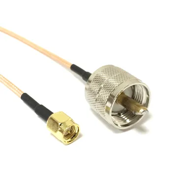  Новый беспроводной модемный кабель SMA штекер к штекеру UHF RG316 Коаксиальный кабель с удлинителем 15 см 6 дюймов