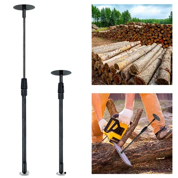  Магнитный измерительный инструмент для дров Сталь Регулируемая длина прута для резки дров Палочка для измерения длины инструмента для плотника