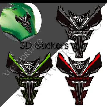  Боковые чехлы для багажника мотоцикла, комплект для заправки мазутом, Наколенники, наклейки, Защитная накладка на бак для Kawasaki VERSYS 1000 SE LT