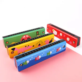  Детская игрушка для взаимодействия родителей и детей Экологичный детский подарок Новинка Музыкальный инструмент Губная гармошка