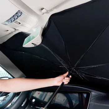  Новые универсальные солнцезащитные козырьки на лобовое стекло автомобиля зонтик Автомобильные Аксессуары Для Citroen C1 C2 C3 C4 C5 C6 C8 C4L DS3 DS4 DS5 DS5LS DS6
