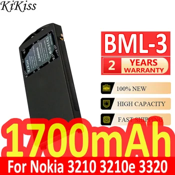  Мощный аккумулятор KiKiss емкостью 1750 мАч BML-3 BML3 для Nokia 3210 3210e 3320