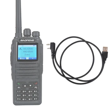 Baofeng DM 1701 USB Кабель Для Программирования Открытый GD77 Tier I & II DMR Для Портативной Рации BF DM-1801 DM-1702 DM-5R RD-5R Drive Free Radio