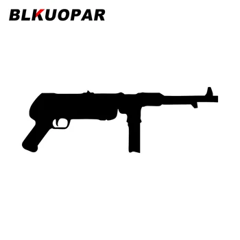  BLKUOPAR Немецкий пулемет MP38 Наклейка на автомобиль, наклейка на лобовое стекло, мотоцикл, кондиционер, Холодильник, защита от царапин, Декор бампера