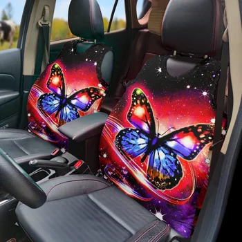  Dream Butterfly Нескользящий автомобильный жилет Чехол для сиденья для мужчин и женщин Модный стиль Протектор автокресла Подходит для большинства грузовиков Автомобильные аксессуары