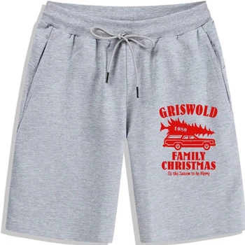  Название: РОЖДЕСТВЕНСКИЕ мужские шорты GRISWOLD FAMILY, национальные пасквили, Рождественская футболка для отпуска, мужская футболка
