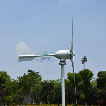  Ветряной турбогенератор 12V 24V 48V Ветряные мельницы 800W 1000W Генераторы переменного тока Альтернативная энергия для дома