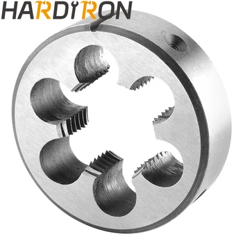  Метрическая круглая резьбонарезная головка Hardiron M28X1 Левая, машинная резьбонарезная головка M28 x 1.0