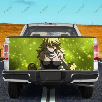  Автомобильные наклейки Akame Ga Kill из аниме, украшение задней части грузовика, покраска, наклейки для модификации автомобиля, автомобильные аксессуары, наклейки на заднюю часть