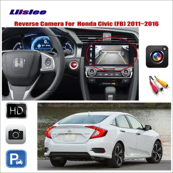  Для Honda Civic (FB) 2011-2016 Автомобильная Камера Заднего вида RCA Адаптер Для Подключения Оригинального Заводского экрана CAM HD CCD 1/3