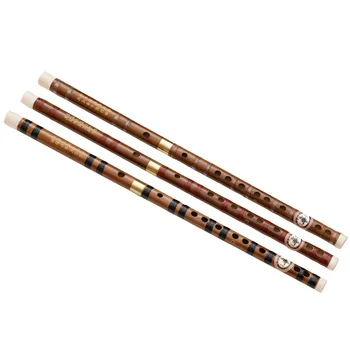  Профессиональный китайский традиционный музыкальный инструмент ручной работы с ключом C D F G E, 2 секции, профессиональная мелодия, Горькая бамбуковая флейта Дизи