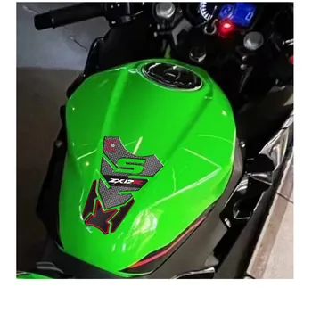  3D Крышка Топливного Бака Мотоцикла Накладка Протектор Наклейки Наклейки Для KAWASAKI ZX12R ZX-12R ZX12 R