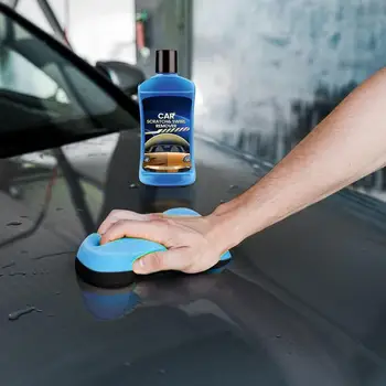  Комплект для ремонта автомобильных царапин, профессиональная восковая паста для удаления царапин, полировальная тряпка и губка, полный набор для покраски автомобиля
