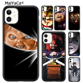 Чехол Для телефона MaiYaCa Chucky Face Чехол Для iPhone 15 SE2020 6 6s 7 8 plus X XR XS 11 12 mini 13 14 pro max shell coque