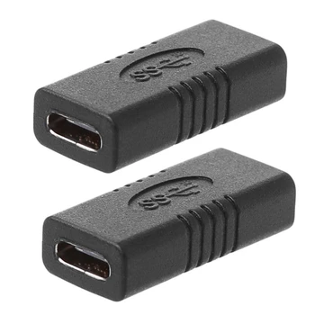 2X USB 3.1 Type C Разъем-удлинитель USB-C Адаптер для ноутбука Конвертер для планшетного телефона