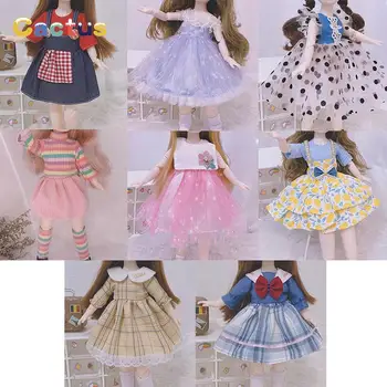  1/6 30 см Одежда для кукол Baby Doll Униформа в стиле колледжа Платье Кукла Игрушки для девочек