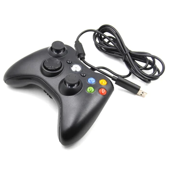  Геймпад USB проводной контроллер Joypad для Xbox 360 для ПК для Windows7 Игровой контроллер с джойстиком