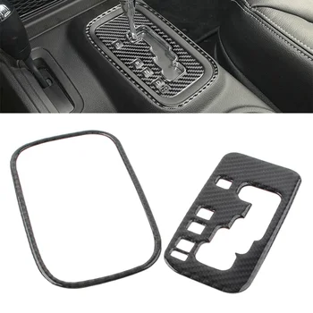  2x Автомобильная панель переключения передач, отделка для Jeep Wrangler JK 2011 2012 2013 2014 2015 2016 2017