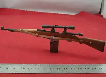  Металл, массив дерева, Немецкая снайперская винтовка 98K времен Второй мировой войны с полным разложением, миниатюрная модель пистолета, Сувениры времен Второй мировой войны, коллекционирование