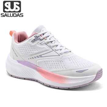  SALUDAS/ женские кроссовки; модная повседневная спортивная обувь; профессиональные кроссовки для фитнеса; красочные дышащие теннисные кроссовки для пары;