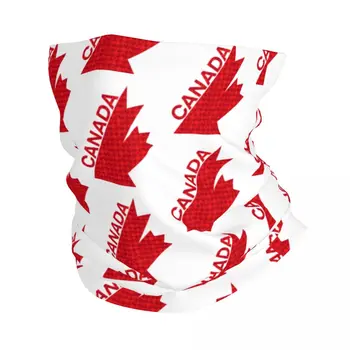  Флаг Канады, бандана, гетры для пеших прогулок, езды на велосипеде, Женский Мужской шарф, канадская хоккейная балаклава в стиле ретро, грелка