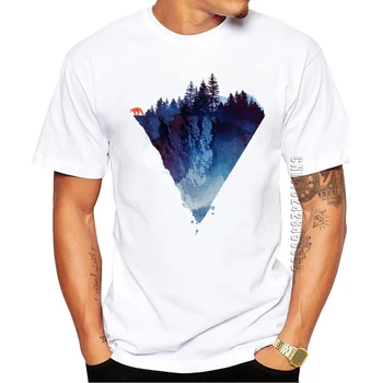  Новейшая дизайнерская футболка с принтом Near to the edge, модная мужская футболка для фитнеса, летняя брендовая одежда, топы и тройники