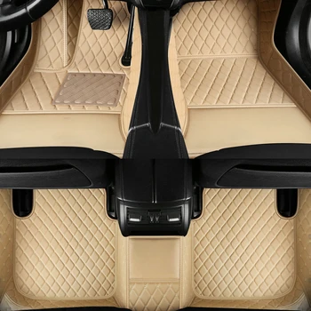  Изготовленные на заказ автомобильные коврики для Fiat Bravo 2008-2012 годов, искусственная кожа, 100% Подходящие детали интерьера, автомобильные аксессуары