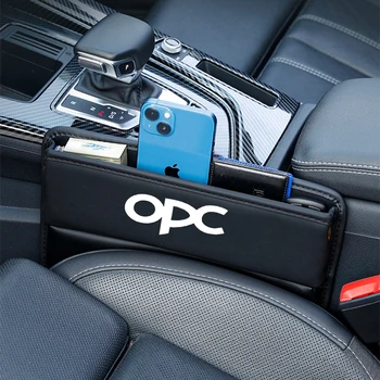  для Opel OPC 2010 2016 Автокресло Gap Щелевой Органайзер Кожаный ящик для хранения Автомобильных Аксессуаров