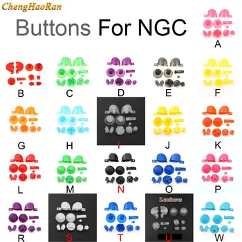  1 комплект 21 цветов аналоговый Джойстик Колпачки Кнопок Клавиатуры Кнопки YXAB Z Джойстик Джойстик Колпачки для Nintend Gamecube Для контроллера NGC